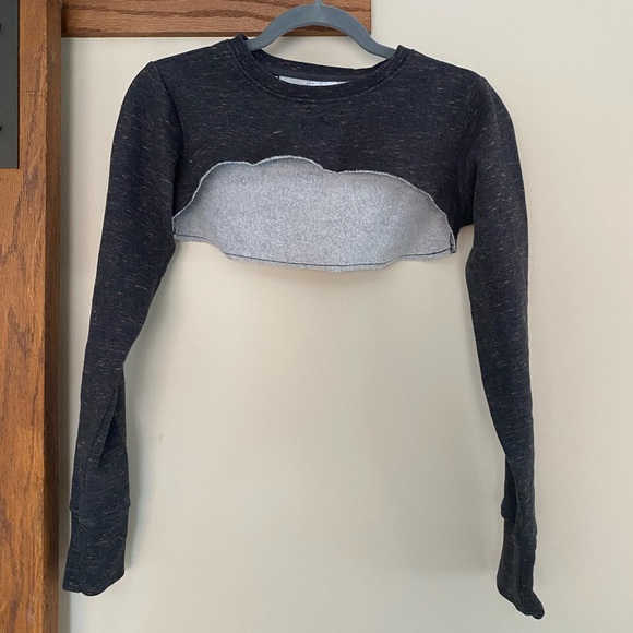 Gymshark bolero shrug crop sweatshirt top XS - Picture 2 of 5